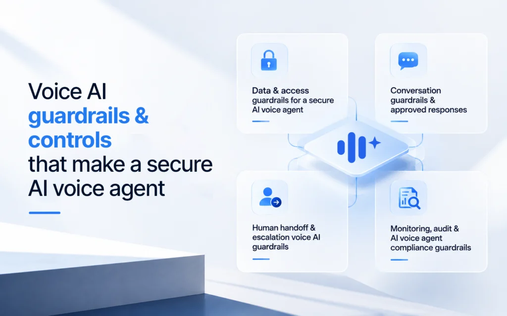 Voice AI guardrails & controls that make a secure AI voice agent